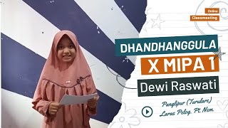 DHANDHANGGULA by Dewi Raswati || X MIPA 1 || SMAN 1 JATILAWANG