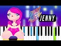 Studio Killers - Jenny (Piano tutorial)