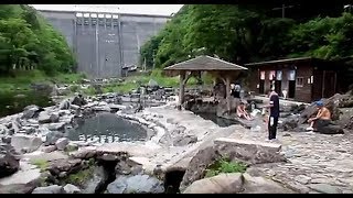 湯原温泉　湯快リゾート「輝乃湯」　名泉砂湯さんぽみち　part2　2017.5．25