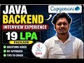 Capgemini Java Backend Developer Interview Experience | 19 LPA | Java | Spring Boot | Microservices