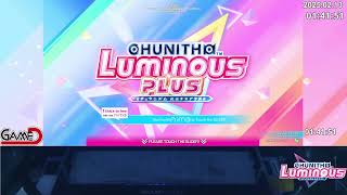 [CHUNITHM LUMINOUS PLUS] 게임디 실시간 스트리밍/GAME D Live Streaming