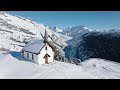 winter swiss 4k ultra hd • stunning footage scenic relaxation film with calming music 4k video