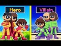 SUPERHERO Family VS SUPERVILLAIN Family In GTA 5!