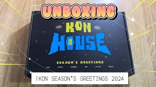 {UNBOXING} iKON SEASON’S GREETINGS 2024 KON HOUSE