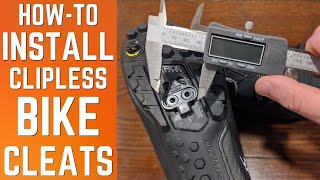 How-To Install Cleats on Cycling Shoes The RIGHT WAY! | Clipless Pedal DIY for Shimano SPD and More.