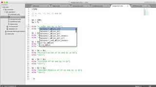 PHP Assignment operator Examples [part 13]