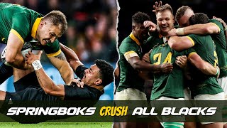 All Blacks Suffer Record Loss | Springboks Inch Closer to Number 1 Ranking | Match Analysis
