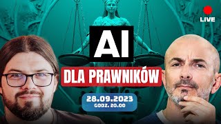 Jak AI zmienia PRAWO? LIVE: Tomasz Rożek i Mateusz Chrobok