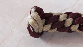 How To Tie A Four Strand Double Wall Knot