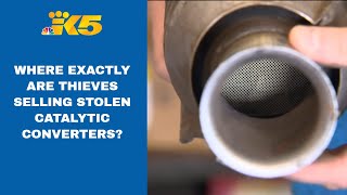 Catalytic converter thefts: Where are thieves selling the stolen goods?