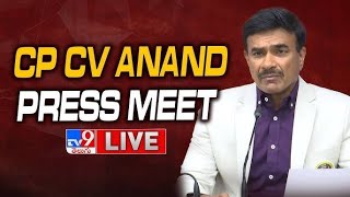 Hyderabad CP CV Anand Press Meet LIVE - TV9