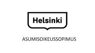 Asumisoikeussopimus