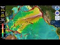 Tsunami Forecast Model Animation Cascadia 1700 1080p