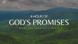 God's Promises: 4 Hour Christian Piano Instrumental Music With Scriptures