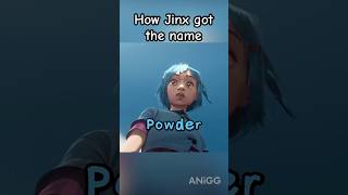 How Jinx got the name Powder #arcane #leagueoflegends #arcaneclip #shorts