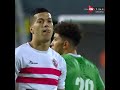 لقطة تعبر عن مباراة الزمالك والاتحاد السكندري