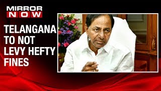 Telangana CM K Chandrashekhar Rao to block hefty traffic fines on citizens