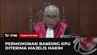 Pemilu 2024 Jalan Terus, PT DKI Jakarta Menerima Permohonan Banding KPU RI | Kabar Petang tvOne