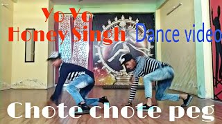 Chote chote peg // honey singh song // dance video cover //by honey