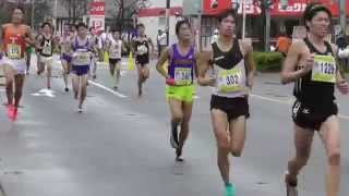 【頑張れ中大】2015上尾ﾊｰﾌ19.5Km付近  町澤大雅ﾄｯﾌﾟ引っ張る！