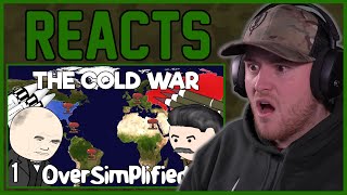 The Cold War - OverSimplified (Part 1) (Royal Marine Reacts)