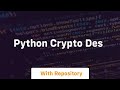 python crypto des