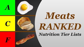 The Most Popular Meats Ranked - Nutrition Tier Lists: Meats