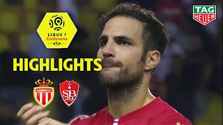 AS Monaco - Stade Brestois 29 ( 4-1 ) - Highlights - (ASM - BREST) / 2019-20