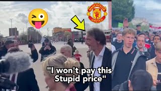 Man United takeover !! Sir Jim Ratcliffe confirms he cannot compete Qatar in purchase,Erik Ten Hag