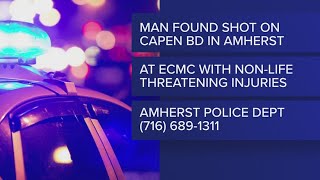 Man shot on Capen Boulevard in Amherst