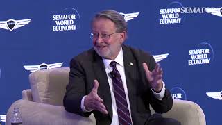 Sen. Gary Peters, D-Mich., at Semafor World Economy
