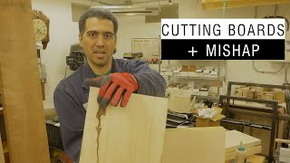 WoodWork-In-Progress - E11 - Making Cutting Boards + Mishap