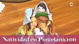 Aprenda y Venda - Natividad en porcelanicron