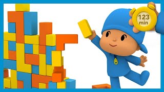 🌟POCOYO \u0026 NINA EPISODIOS COMPLETOS - Juegos de Bloques 120 min | CARICATURAS y DIBUJOS ANIMADOS