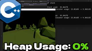 I made a C++ game ENTIERLY on the STACK