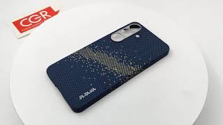 Pitaka Starpeak Tactile Woven MagEZ Case 6 for Samsung Galaxy S25 Ultra - Product Showcase