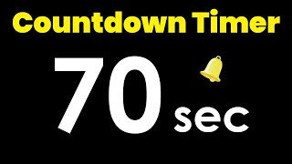 70 second Countdown Timer with Alarm #timerstore #70s #countdown