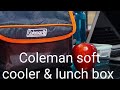 Actual Product View ✓ Insulated coleman soft cooler & Lunch Box