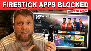 Firestick Apps getting Blocked... What we know!