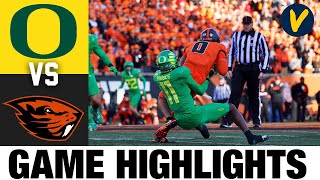 #9 Oregon vs #21 Oregon State | 2022 College Football Highlights