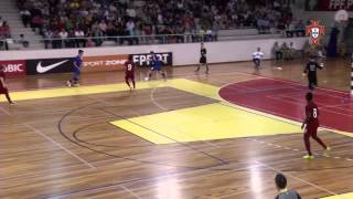 Futsal (Seleção A): Portugal 3-1 Croácia (17.09.2014)