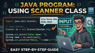 Java programming using scanner class| Bluej