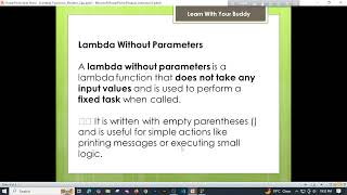 Tutorial 28 : Lambda Functions in C++ | Modern C++ Anonymous Functions Explained