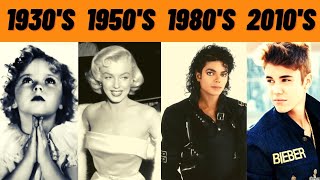 The Most Famous Celebrity Every Year (1930-2022)