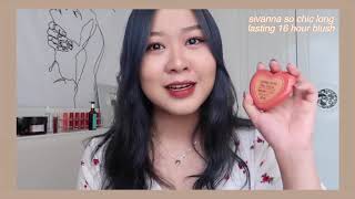 [SWATCH \u0026 REVIEW] -  PHẤN MÁ SIVANNA COLORS | KIỀU CHINH