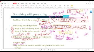 2- Transform and conquer - Searching with presorting