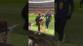 Harry Kane Special Moments With His Kids & Wife On The Pitch