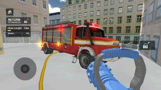 Fire Truck Driving Simulator 2020 🚒 Real Emergency Services Game #16 - Android GamePlay