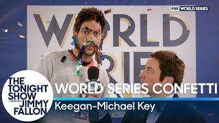World Series Confetti with Keegan-Michael Key