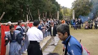 2015年　百島　お弓神事